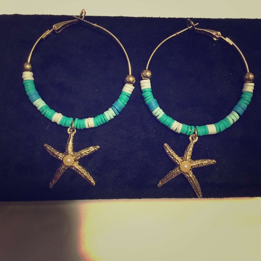 Starfish earrings